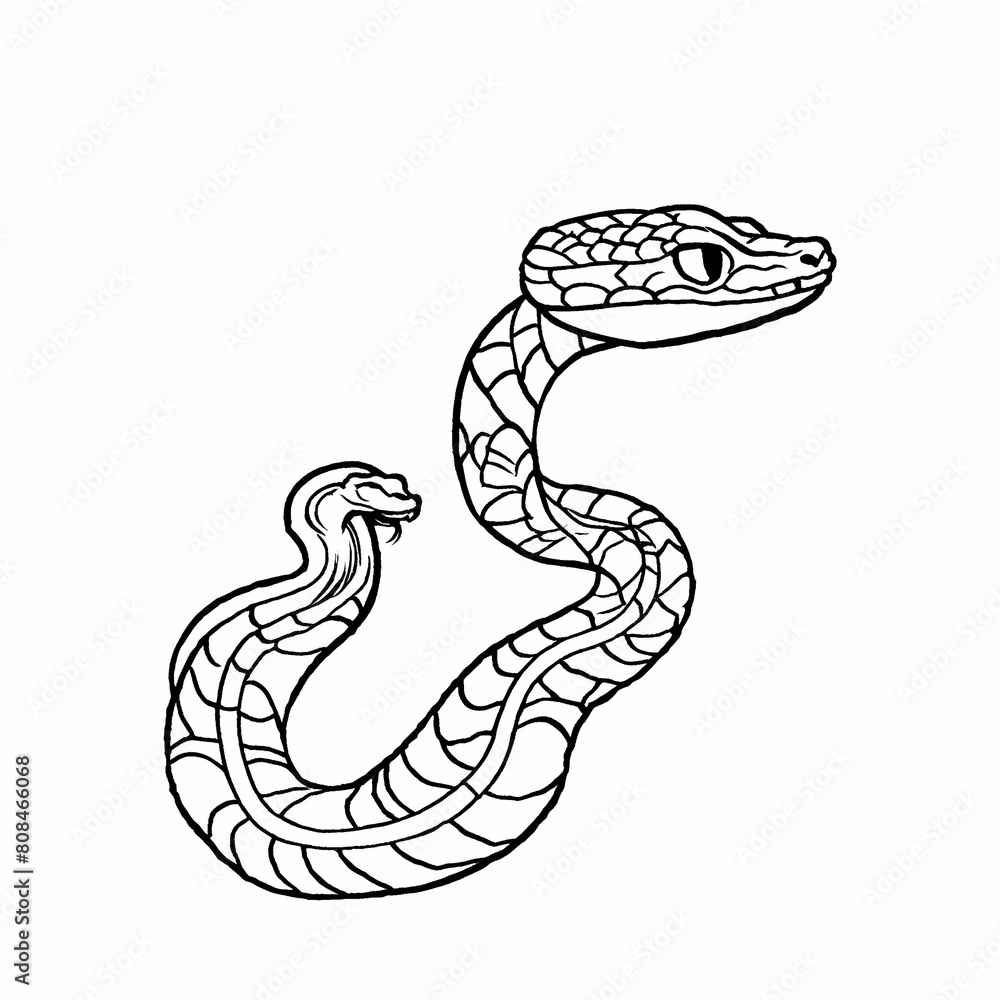 snake illustration