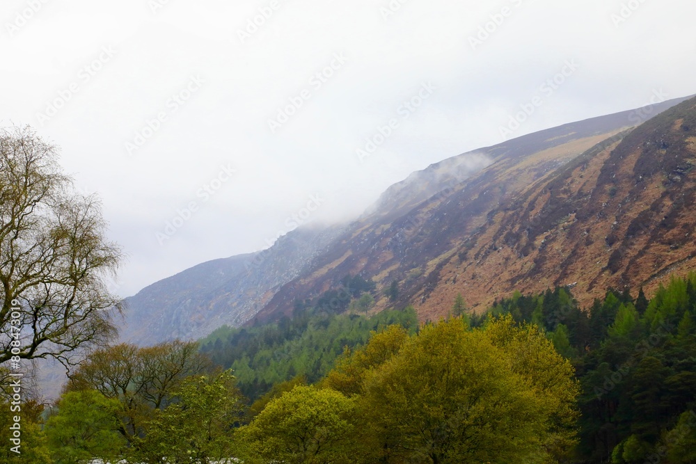 Glendalough Ireland, Wicklow National Park Glendalough Ireland, Wicklow National Park