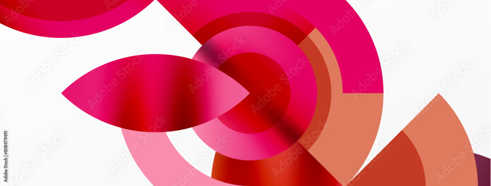 Round elements and circles geometric minimal composition background. Vector Illustration For Wallpaper, Banner, Background, Card, Book Illustration, landing page Round elements and circles geometric minimal composition background. Vector Illustration For Wallpaper, Banner, Background, Card, Book Illustration, landing page