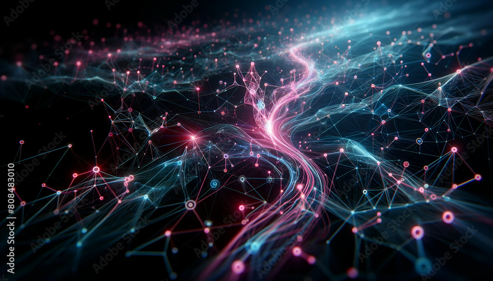 Glowing Blue Explosion Technology Star Neon Backgrounds Connection Wallpaper HD Generative AI Glowing Blue Explosion Technology Star Neon Backgrounds Connection Wallpaper HD Generative AI