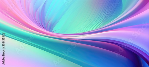 modern curvy waves background with soft green  pink  and blue color background  attractive wallpaper