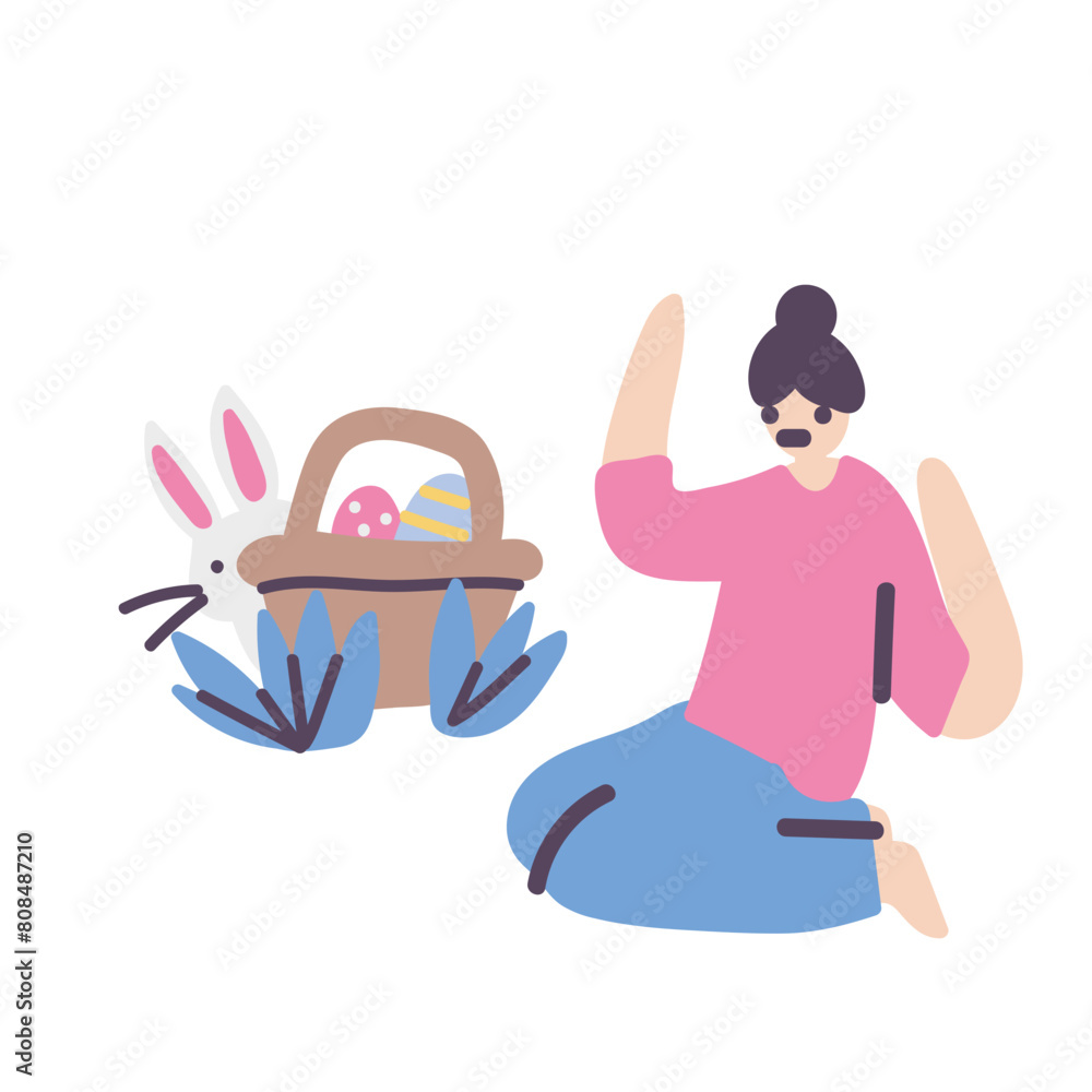 Obraz premium Easter celebration