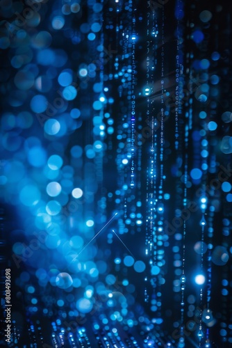 The image is a blue and white background with a blue and white pattern