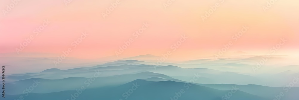 minimalist dawn in the mountains with a stunning pink sky minimalist dawn in the mountains with a stunning pink sky