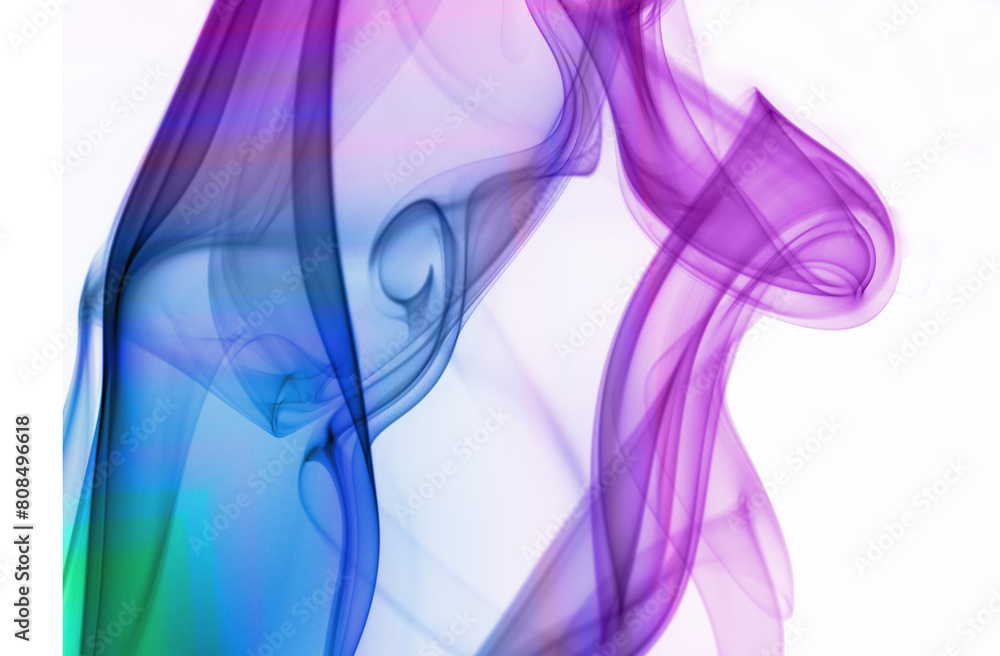 Abstract smoke, on a white background. Abstract smoke, on a white background.