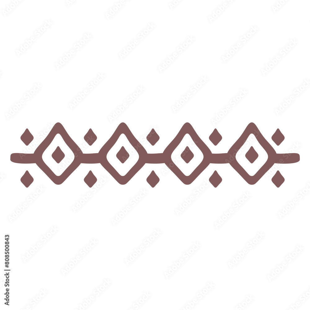 Hand Drawn Abstract Ethnic Pattern. African Design Style. Isolated Vector Illustration Hand Drawn Abstract Ethnic Pattern. African Design Style. Isolated Vector Illustration