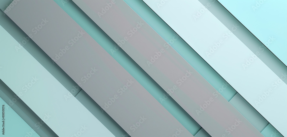 Aquamarine and gray striped brochure for a sleek, modern aesthetic. Aquamarine and gray striped brochure for a sleek, modern aesthetic.