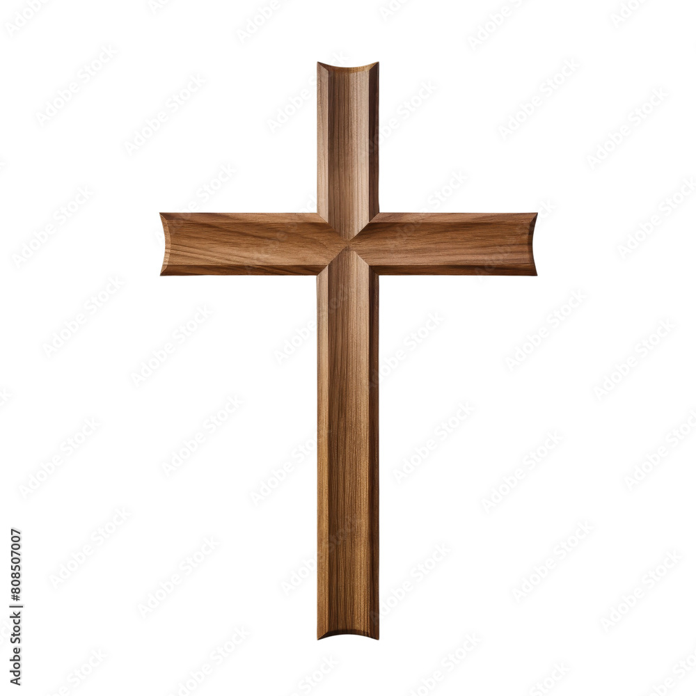 The cross is a symbol of Christianity, representing the crucifixion of Jesus Christ and his sacrifice for humanity.