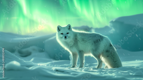  Snowy Arctic Fox Realm © GongSiong