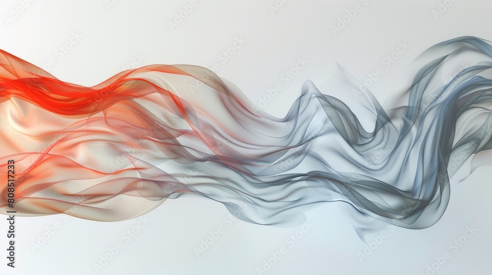 Stylized red and grey waves flow with a sense of motion in an elegant, minimalistic design, wallpaper, backdrop, background Stylized red and grey waves flow with a sense of motion in an elegant, minimalistic design, wallpaper, backdrop, background