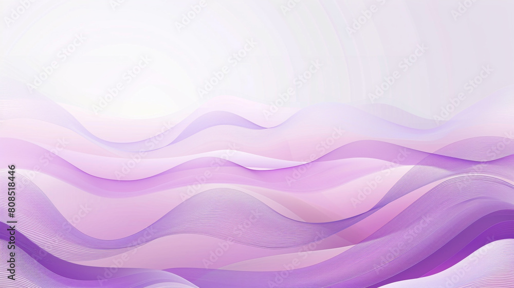 Elegant Lavender Minimal Wave Vector Background Design. Elegant Lavender Minimal Wave Vector Background Design.