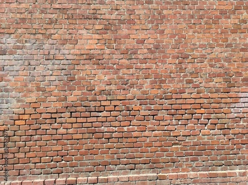 Photo of brick wall texture. Texture of old brick