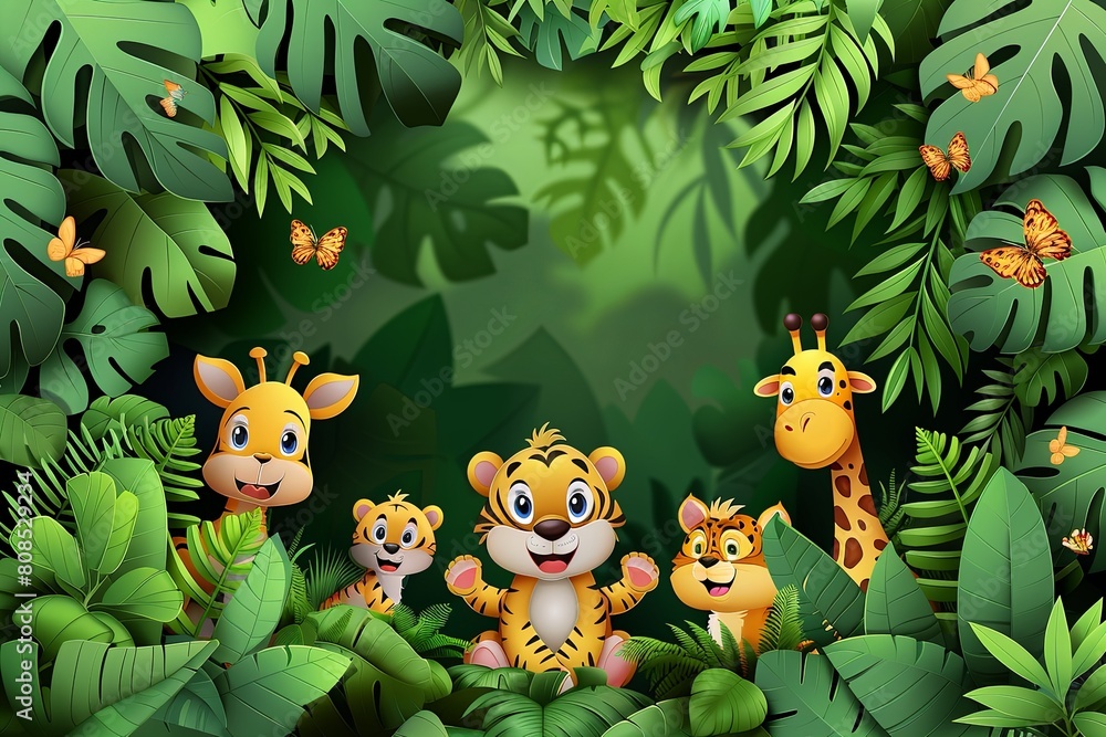 Wildlife Wonders: A Captivating Collection of Exotic Animal Clipart in Their Natural Habitats Wildlife Wonders: A Captivating Collection of Exotic Animal Clipart in Their Natural Habitats