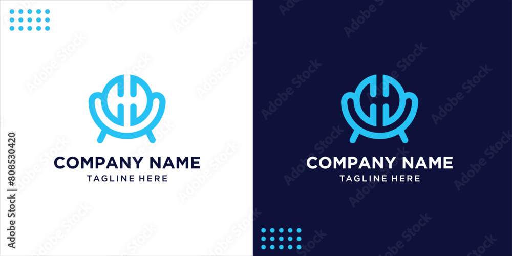 CC letters Sofa Chair, Armchair Living Room Interior Furniture Vector Logo Design CC letters Sofa Chair, Armchair Living Room Interior Furniture Vector Logo Design