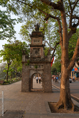 Hoa Phong tower (1846) on Dinh Tien Hoang street, Hanoi