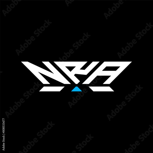 NRA letter logo vector design, NRA simple and modern logo. NRA luxurious alphabet design