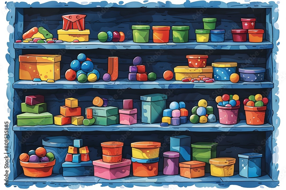 Cherished Childhood Toys and Retro Objects Clipart: A Nostalgic Collection Cherished Childhood Toys and Retro Objects Clipart: A Nostalgic Collection