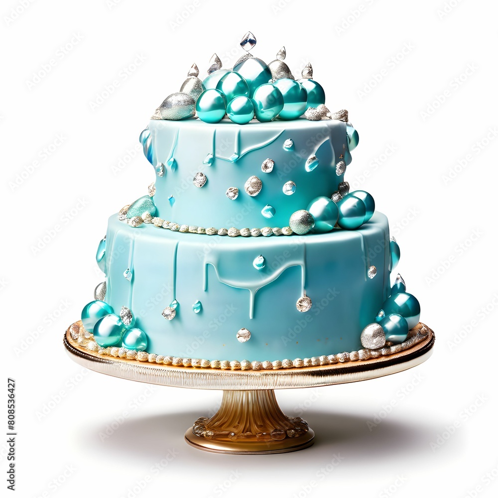 cyan color Cake with gem and diamonds on top, gem and diamonds decorating cake, silver ball side, worthy nice sky blue cake design with beautiful light background, value gold cake design cyan colors cyan color Cake with gem and diamonds on top, gem and diamonds decorating cake, silver ball side, worthy nice sky blue cake design with beautiful light background, value gold cake design cyan colors