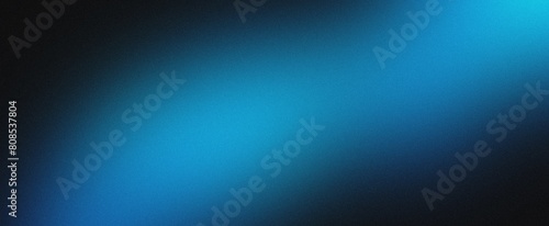 Blue gradient background grainy glowing blue light on dark backdrop noise texture effect banner header design.