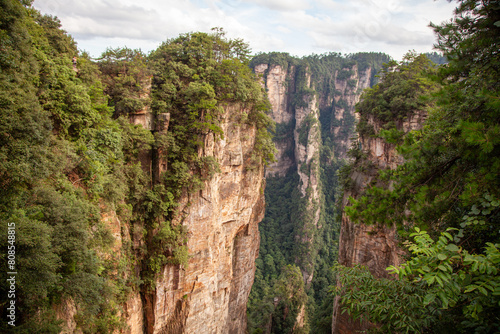 Zhangjiajie National Forest Park, northwestern part of Hunan Province, China © sergeymugashev