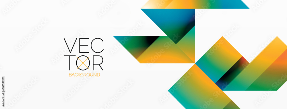A vibrant geometric pattern with azure triangles, electric blue arrows, and symmetrical rectangles on a white background. An artistic display of shapes and shades A vibrant geometric pattern with azure triangles, electric blue arrows, and symmetrical rectangles on a white background. An artistic display of shapes and shades