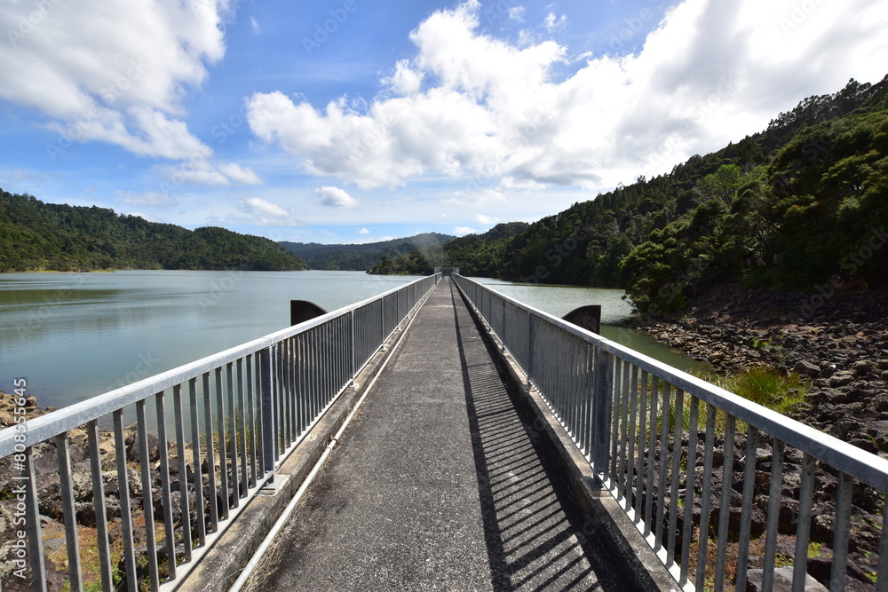 Lake view of the Lower HUia Dam Lake view of the Lower HUia Dam