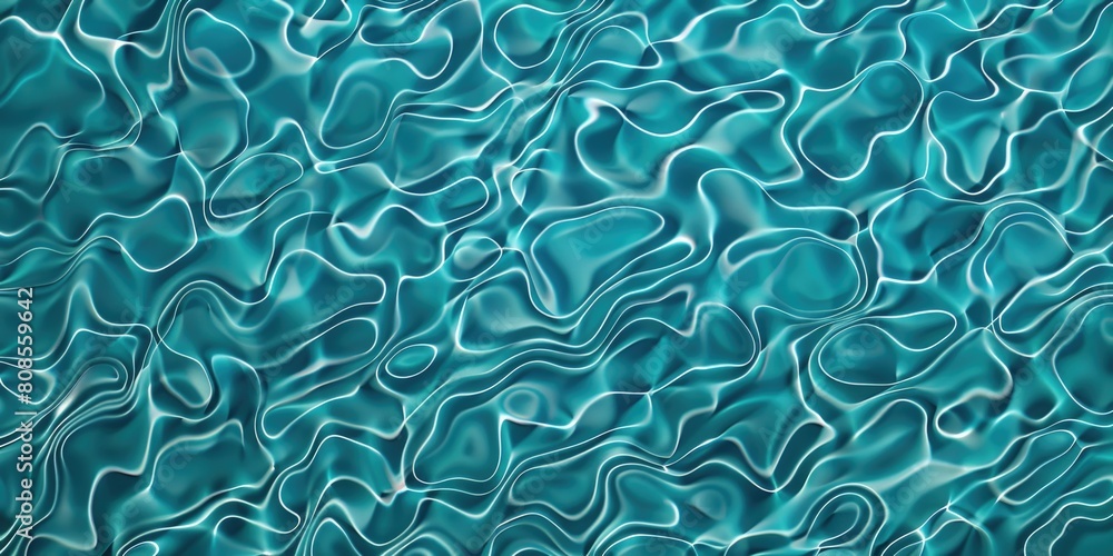 The image is of a body of water with blue waves. The water appears to be calm and peaceful, with no visible ripples or disturbances. Scene is serene and tranquil, evoking a sense of relaxation The image is of a body of water with blue waves. The water appears to be calm and peaceful, with no visible ripples or disturbances. Scene is serene and tranquil, evoking a sense of relaxation