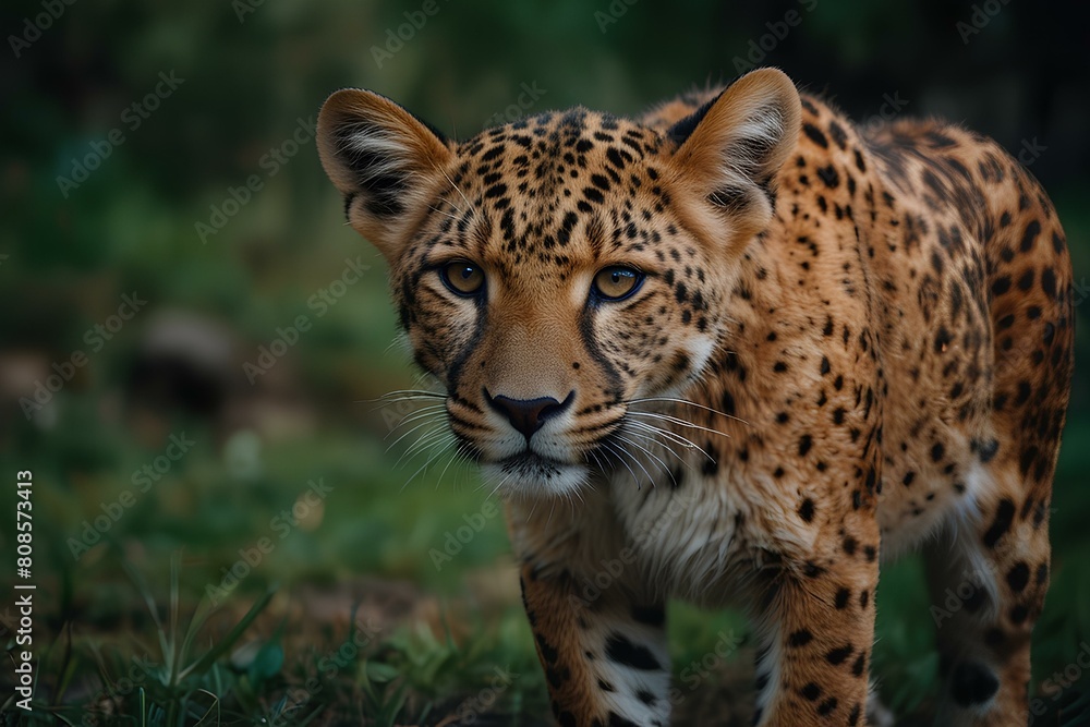Obraz premium portrait of a leopard