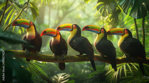 toucan in the jungle photo