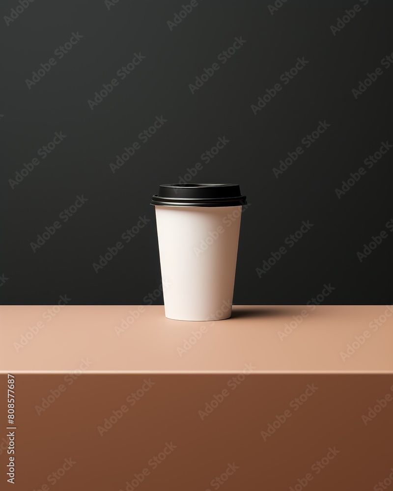 cup of coffee on table cup of coffee on table