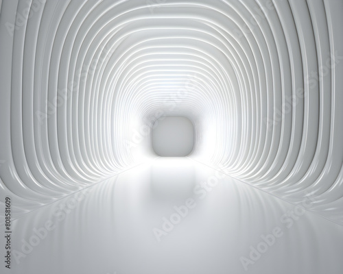 white wall empty room interior floor background modern light design.