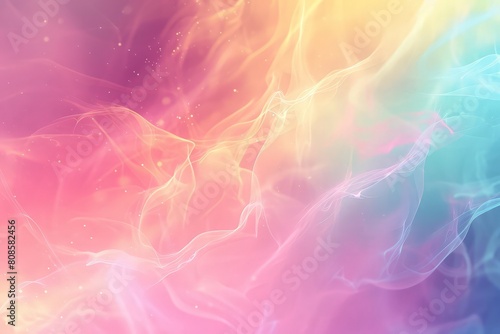 Abstract Blurred Colorful Gradient Mesh Background