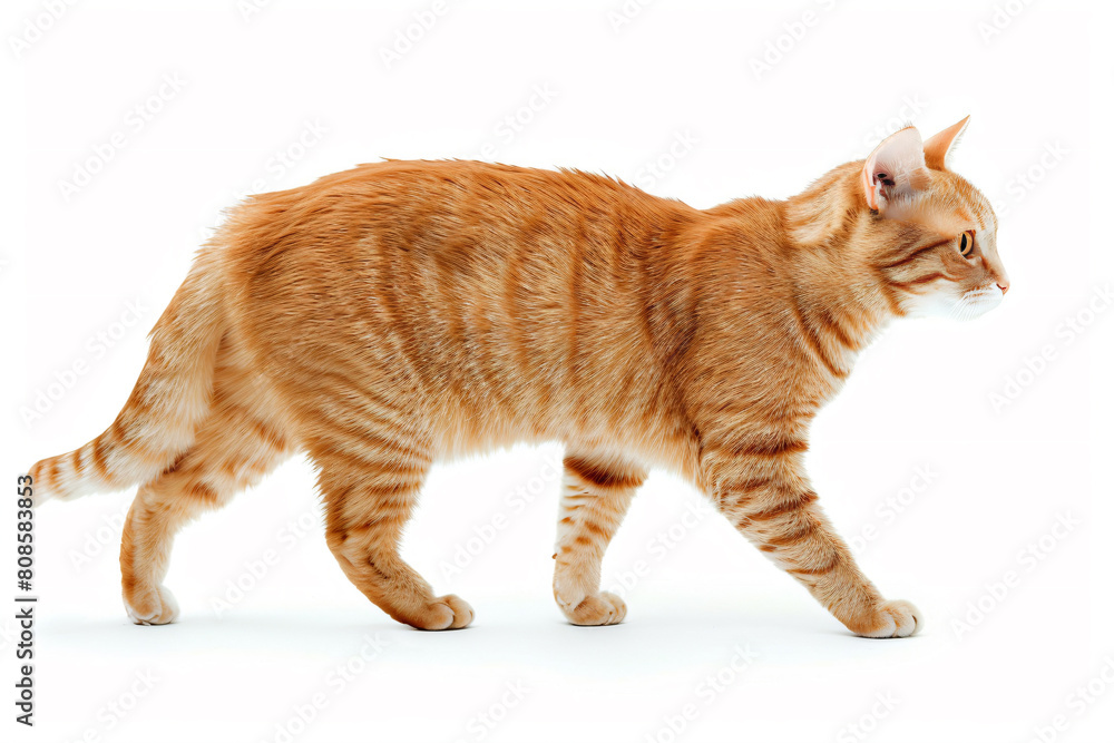 a cat walking across a white surface a cat walking across a white surface
