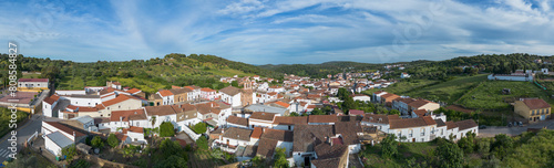 Panoramic vista of the Valle de Santa Ana in Badajoz