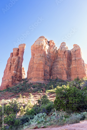 Scenic View of Cathedral Rock in Sedona on a Sunny Day