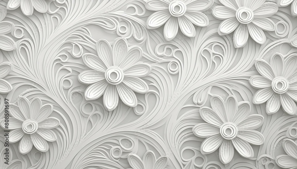 seamless floral background