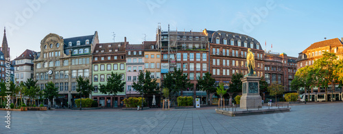Kleberplatz or Place Kleber the central square of Strasbourg, France.