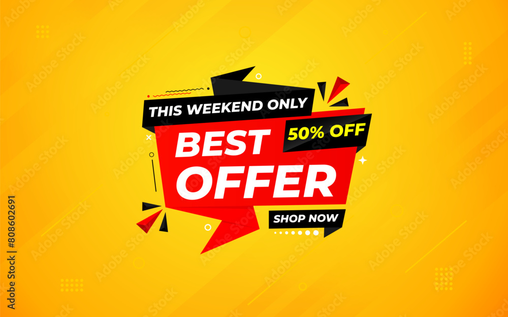 Best Offer sale banner vector template. Offer banner. Sale offer and discounts background, Offer Promotion marketing poster design for web and Social. Vector Illustration. Best Offer sale banner vector template. Offer banner. Sale offer and discounts background, Offer Promotion marketing poster design for web and Social. Vector Illustration.