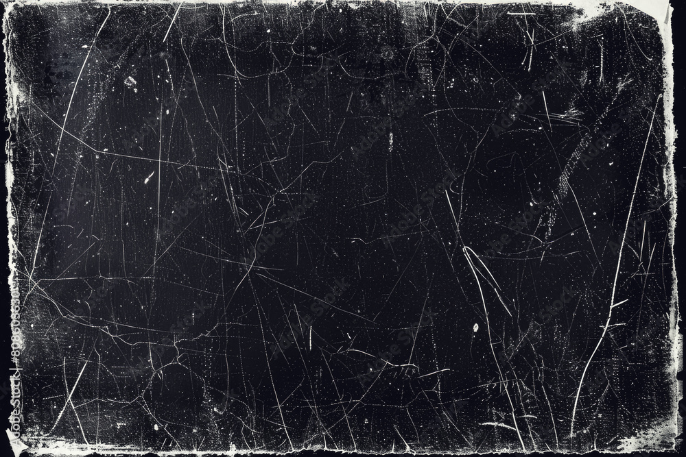 Grunge Dust and Scratches Effect Photo Overlays - Vintage, Artistic Texture. Generated AI.