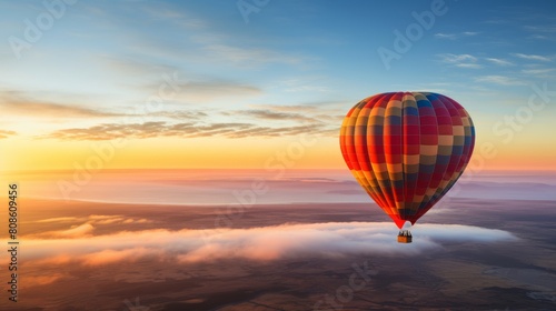 Colorful balloons. Hot Air Balloon Flight