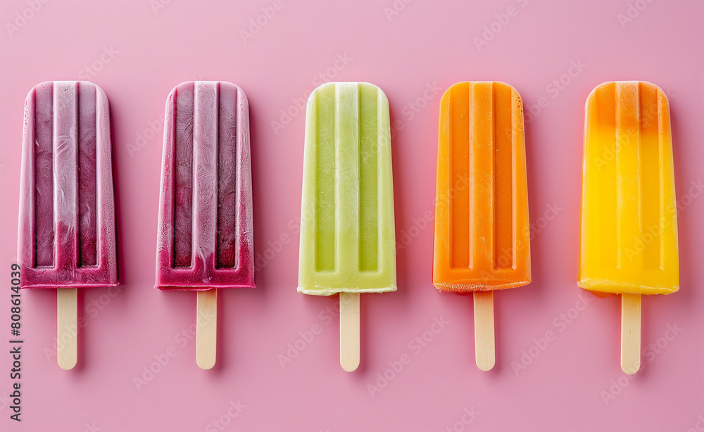 Colorful Ice Cream. Summer Simplicity: Making Homemade Popsicles. Colorful Ice Cream. Summer Simplicity: Making Homemade Popsicles.