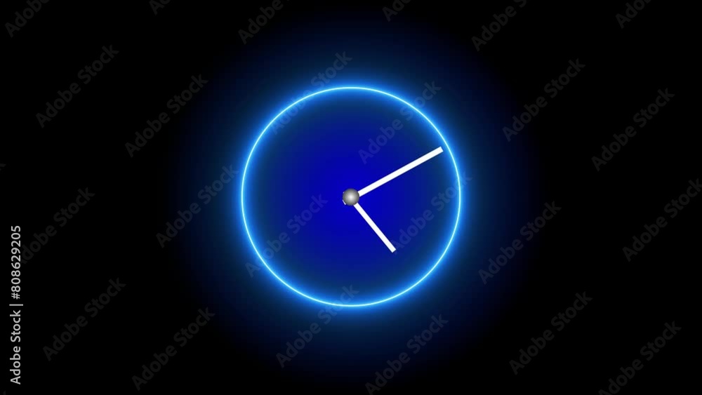 Analog clock animation Analog clock animation