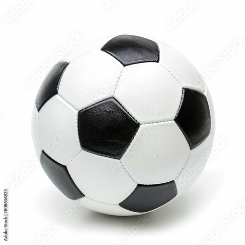 Soccer ball isolated on white background 