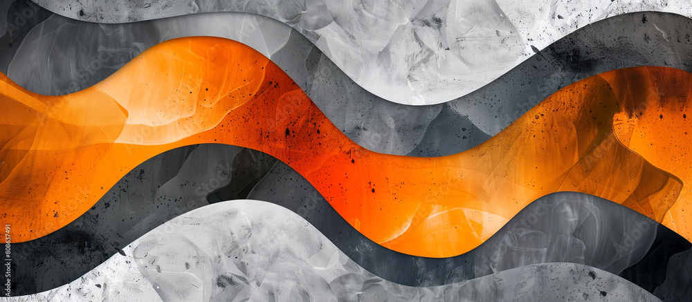 orange and grey line art abstact texture banner background orange and grey line art abstact texture banner background