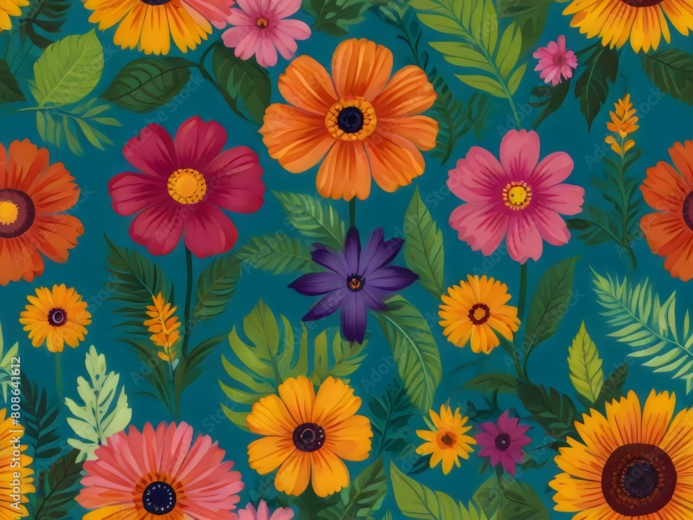 seamless floral pattern seamless floral pattern