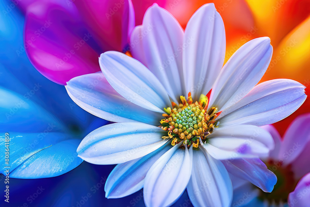 Fototapeta premium Beautiful floral background. Flowers close up.