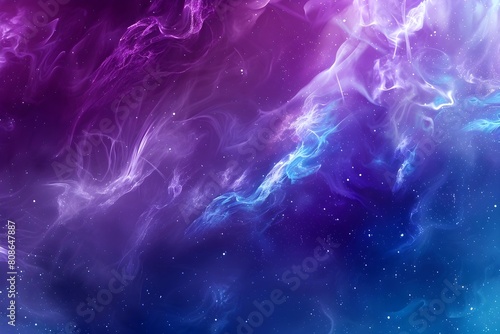 Vibrant Cosmic Nebula Backdrop for Poster Design