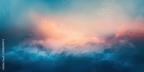 Misty blur background, graphic resource abstract blurred backdrop, digital art moody empty space colors, generated ai