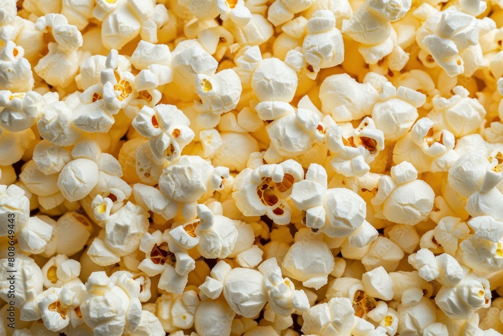 Inviting Popcorn background. Pop cinema food. Generate Ai Inviting Popcorn background. Pop cinema food. Generate Ai