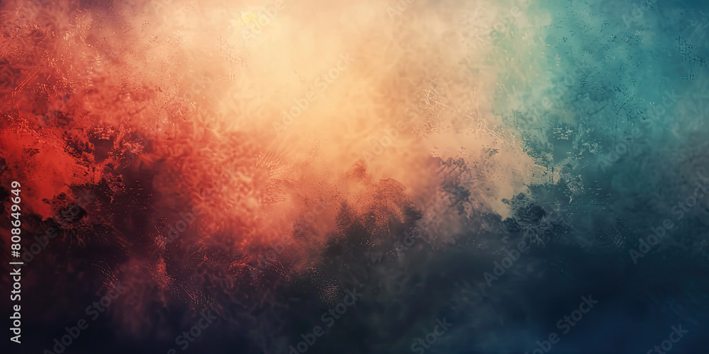 Misty blur background, graphic resource abstract blurred backdrop, digital art moody empty space colors, generated ai